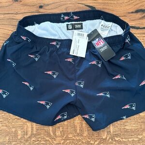 NFL New England Patriots Logo Women’s XL Shorts - Dark Blue